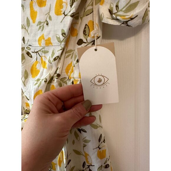 Jackson Rowe Shorts Lemon Romper Sz XS - Picture 3 of 8